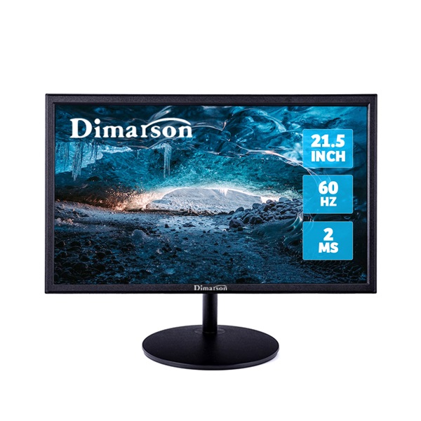 Dimarson 21,5” DM P-215 FHD VGA/HDMI fekete monitor