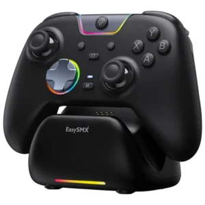 EasySMX X05 Pro, Hall-Effect, Dokkoló, Fekete, vezeték nélküli kontroller