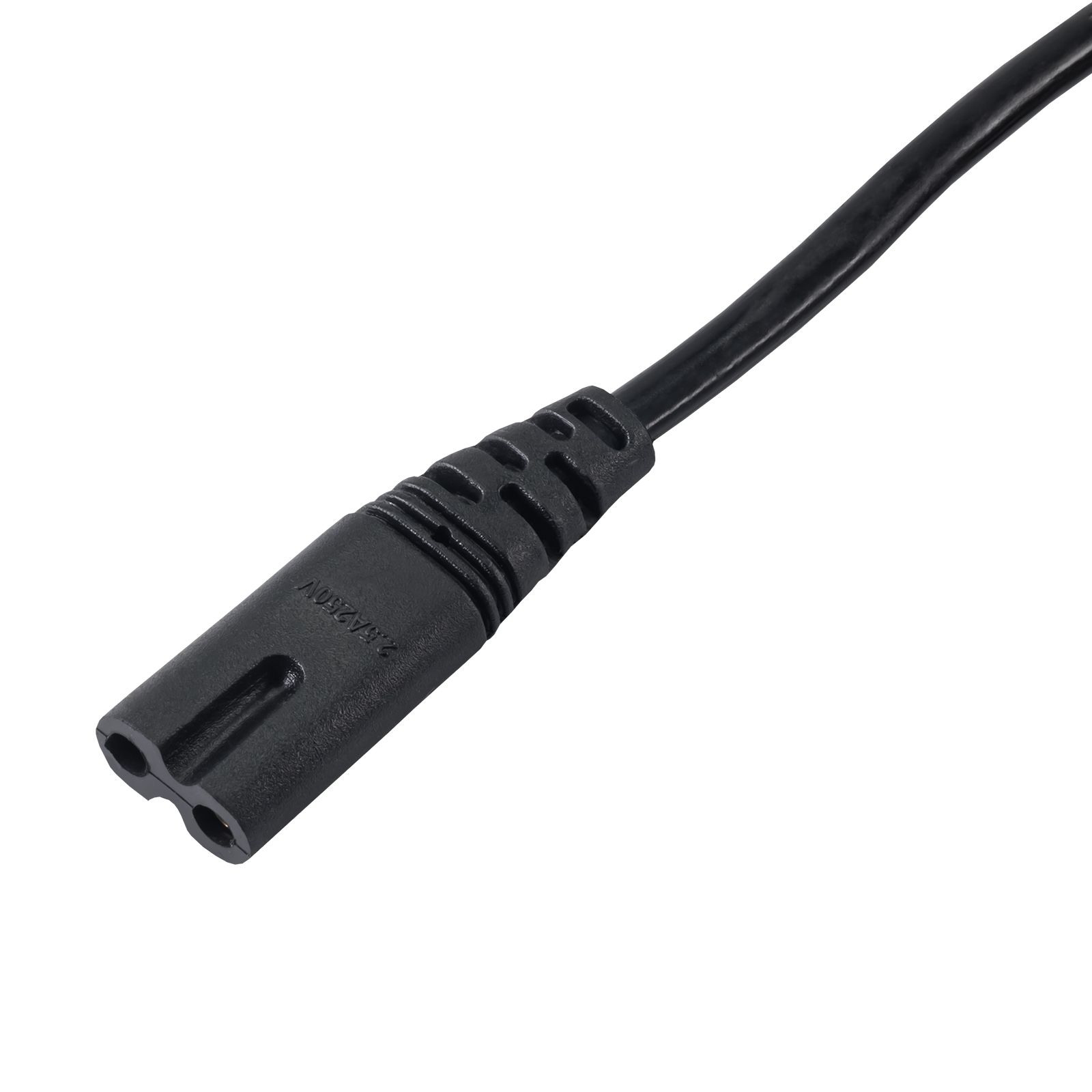 Akyga AK-RD-01A tápkábel, Europlug - IEC C7 (nyolcas), 1,5 m, fekete