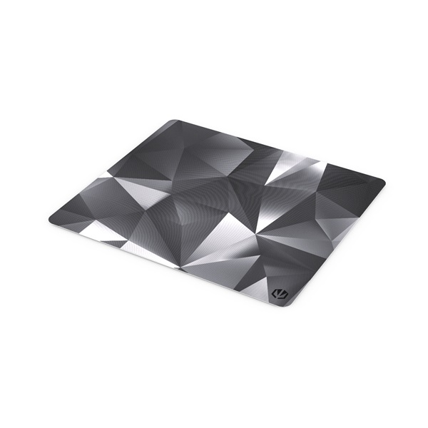 Endorfy Crystal Black L (400x450x3 mm, csúszásgátló, mintás) fekete egérpad