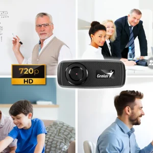 Genius FaceCam 1000X V2 HD webkamera, 720p, mikrofonnal