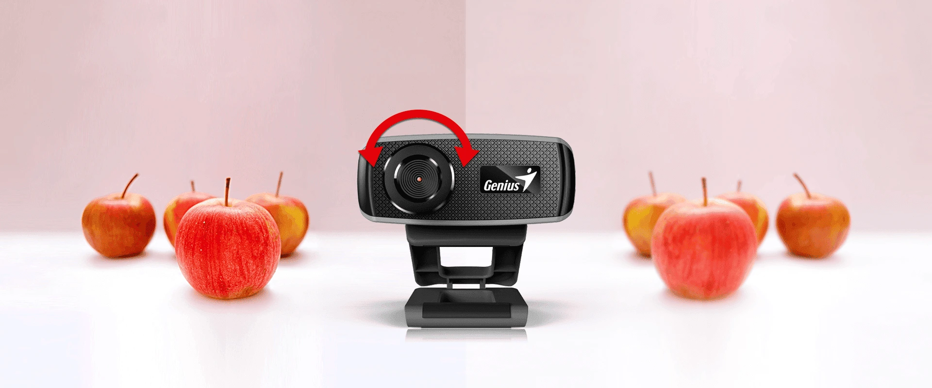 Genius FaceCam 1000X V2 HD webkamera, 720p, mikrofonnal
