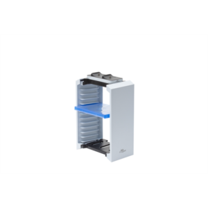 FroggieX FX-P5-C2-W Docking Charge and Storage PS5 dual fehér töltőállomás + lemez tartó állvány