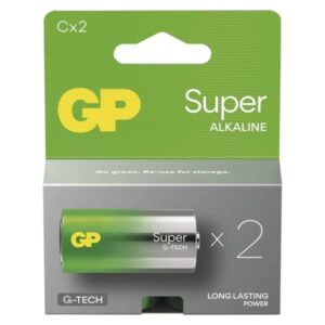 GP B01312 Super C (LR14) alkáli baby elem 2db