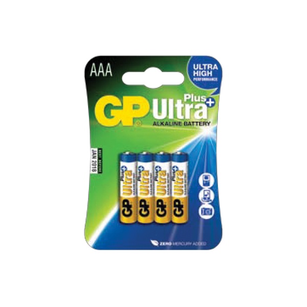 GP B1711 Ultra Plus AAA (LR03) alkáli mikroceruza elem 4db/bliszter
