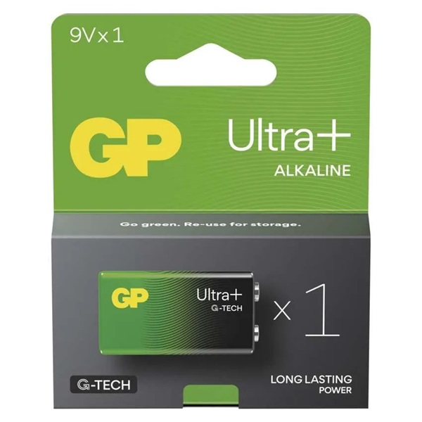 GP B03511 Ultra Plus 9V alkáli elem 1db/bliszter