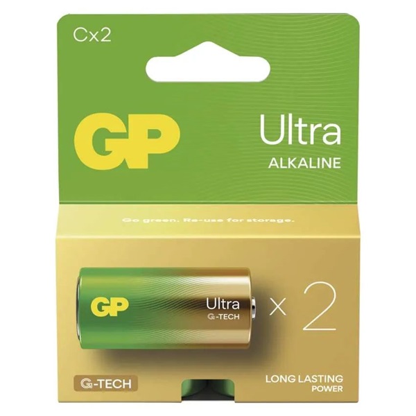GP B02312 Ultra C (LR14) alkáli baby elem 2db