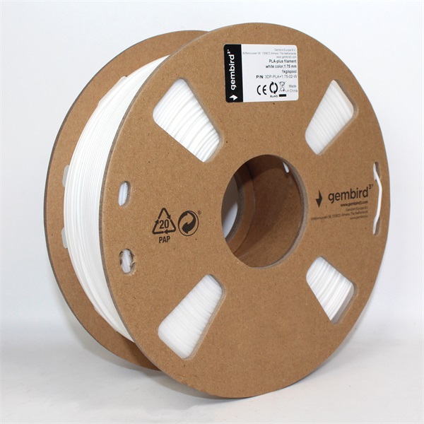 Gembird 3DP-PLA1.75-01-W PLA 1.75mm 1kg fehér filament