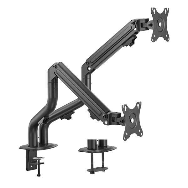 Gembird MA-DA2-02 17"-32" kétkaros asztali monitor tartó konzol