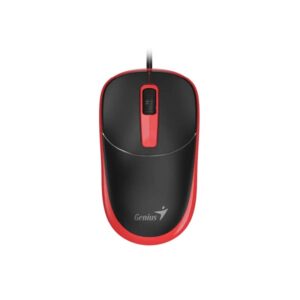 Genius DX-123 EU Vezetékes piros optikai egér