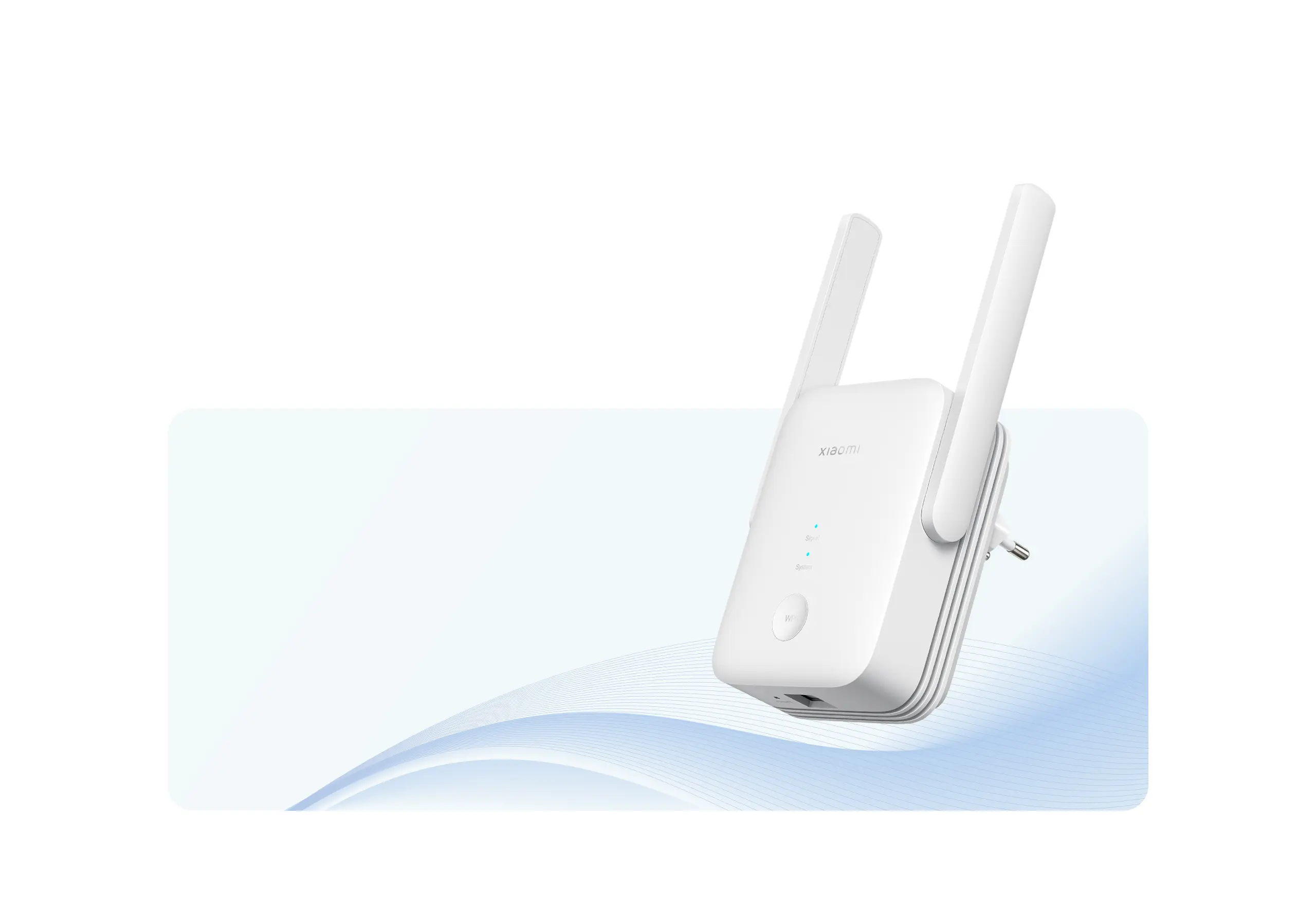 Xiaomi Wi-Fi Range Extender AX1500 Wi-Fi 6 jelerősítő, gigabites LAN porttal