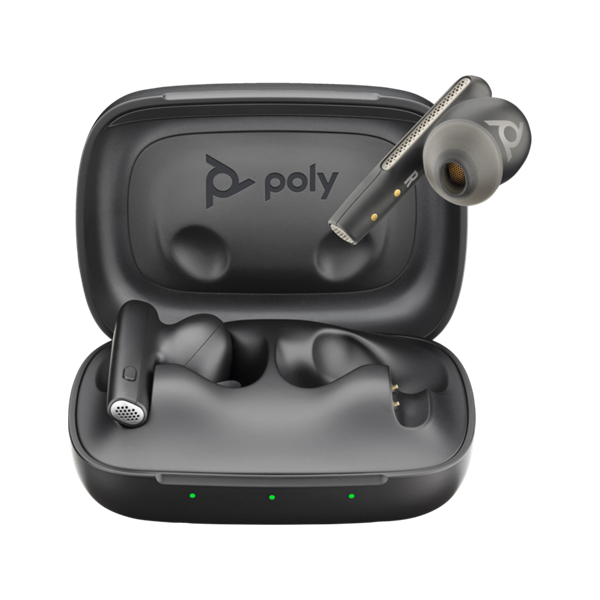 HP Poly Voyager Free 60 UC True Wireless Bluetooth fekete  fülhallgató