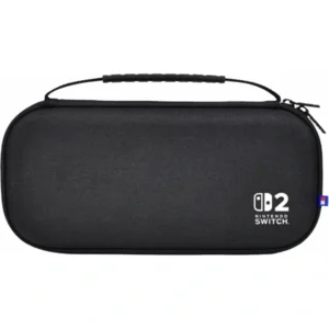 Hori Slim Tough Pouch, Nintendo Switch 2, Official, fekete konzol védőtok