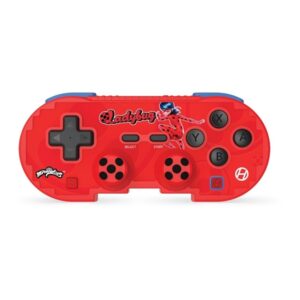 Hyperkin M01328-MTLB Pixel Art Miraculous Nintendo Switch/PC/Mac/Android vezeték nélküli "Katicabogár" kontroller