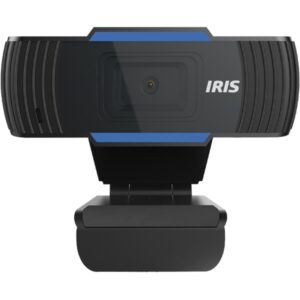 IRIS W-25 mikrofonos fekete/kék FullHD webkamera