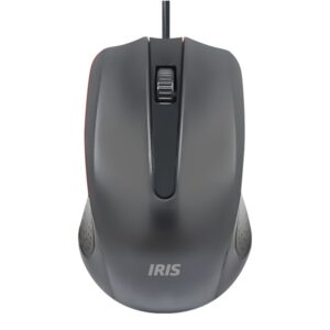 Iris IOM861-B Vezetékes Egér fekete