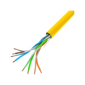 Lanberg LCU5-12CU-0305-Y Cat.5e UTP AWG24 PVC CU 305m árnyékolatlan sárga fali kábel