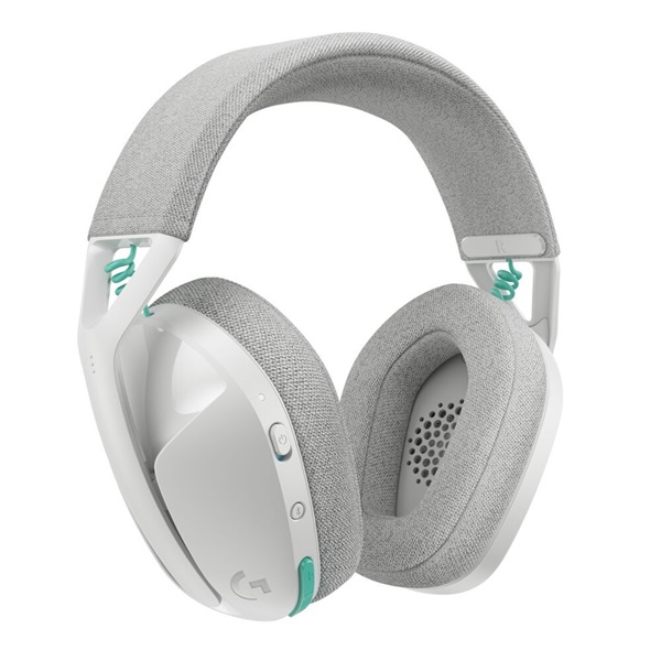 Logitech G321 LIGHTSPEED vezeték nélküli fehér gamer headset