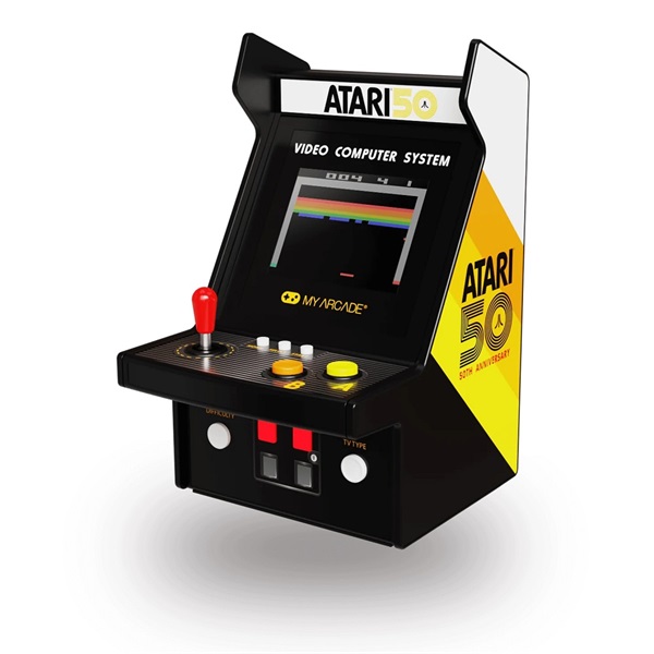 My Arcade DGUNL-7013 Atari Micro Player Pro Portable Retro Arcade 6.75" hordozható kézikonzol