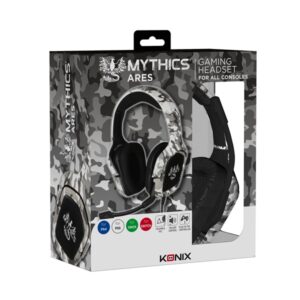 Mythics Ares camouflage vezetékes headset