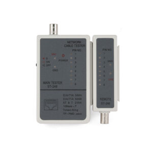 Gembird NCT-1 kábelteszter RJ-45 és BNC (RG-58) kábelekhez