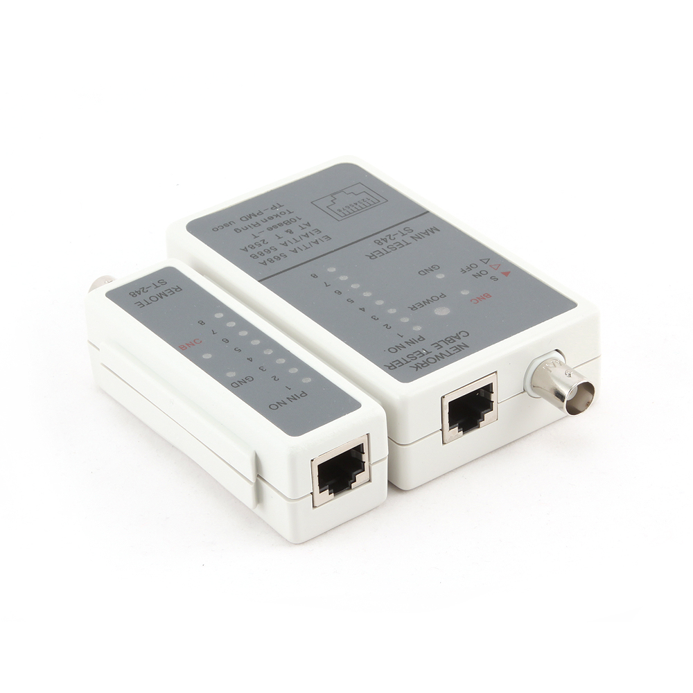 Gembird NCT-1 kábelteszter RJ-45 és BNC (RG-58) kábelekhez