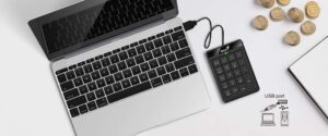 Genius NumPad 110 vékony USB-s numerikus billentyűzet, fekete