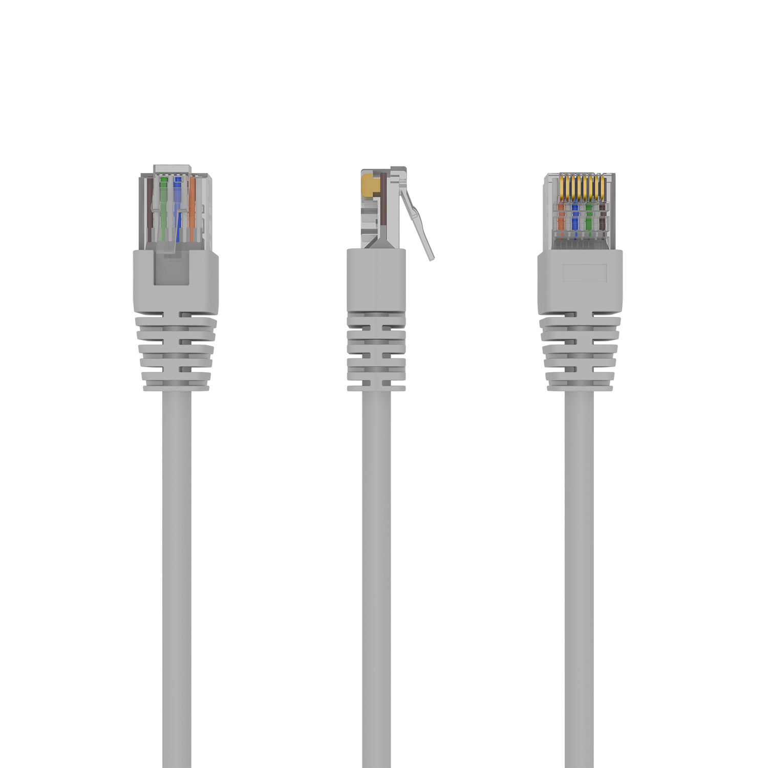 Gembird CAT5e UTP patch kábel, 10 m, szürke