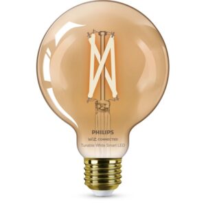 Philips 929003018321 Smart WIZ E27, 7/50W hideg/meleg fehér retro óriásgömb okosizzó
