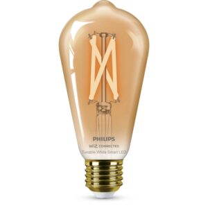 Philips 929003018721 Smart WIZ E27, 4,9/25W hideg/meleg fehér retro okosizzó