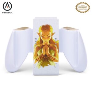 PowerA NSAC0059-01 Comfort Grip Nintendo Switch Joy-Con Princess Zelda fehér kontroller markolat