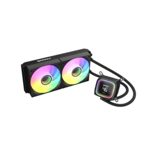 RAIDMAX DIGITAL LD240 ARGB BLACK LCD kijelzős vízhűtés