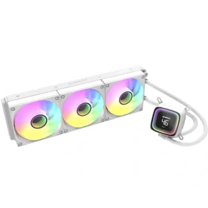 RAIDMAX DIGITAL LD360 ARGB WHITE LCD kijelzős vízhűtés