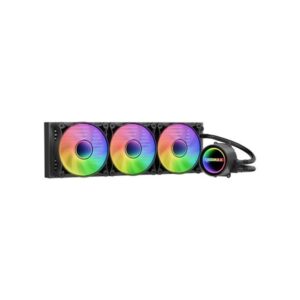 RAIDMAX INFINITA LS360 360mm ARGB fekete vízhűtéses processzor hűtő