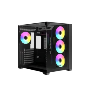 RAIDMAX i620 BLACK ATX fekete számítógépház