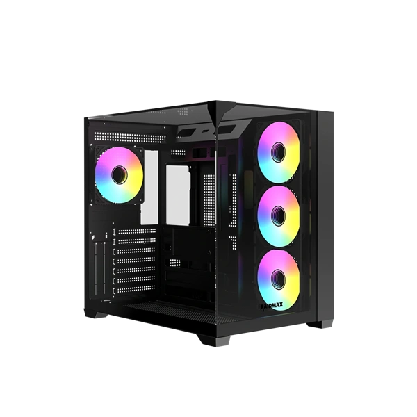 RAIDMAX i620 BLACK ATX fekete számítógépház