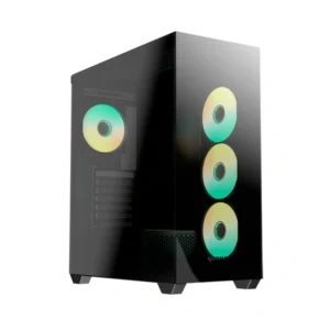 RAIDMAX i800 Chrome fekete (táp nélküli) ablakos ATX számítógépház
