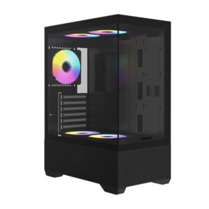 RAIDMAX i802 fekete (táp nélküli) ATX számítógépház