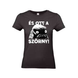 Retroshock Ott A Szörny női fekete XXL méretű póló