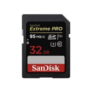 Sandisk 00121594 32GB SD Extreme Pro (SDHC Class 10 UHS-I U3) memóriakártya