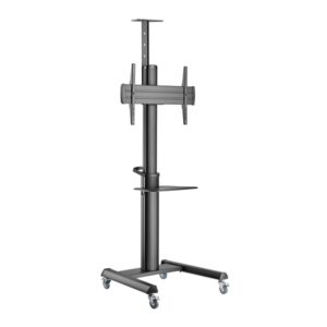 Sbox FS-446-2 FS-224-2 37"-70" VESA 600X400 álló mobil TV állvány