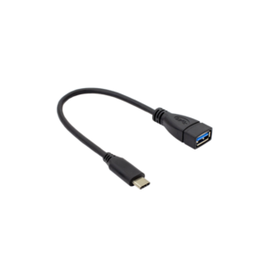 Sbox USB-A-FEM/R 10cm USB-F TYPE-C-M USB 3.0 adapter