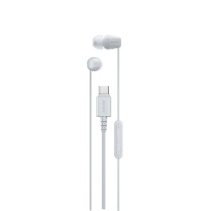 Sony IEREX15CW.CE7 USB Type-C vezetékes mikrofonos fehér fülhallgató