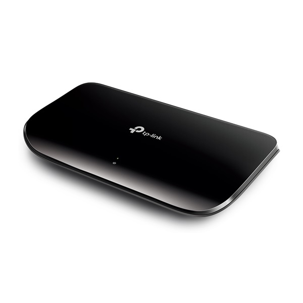 TP-Link TL-SG1008D 8portos 10/100/1000Mbps nem menedzselhető fekete asztali Switch