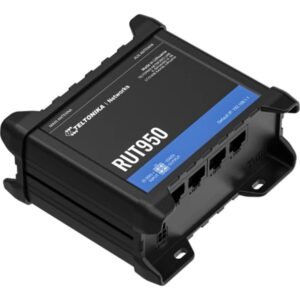 Teltonika RUT950 3x10/100Mbps LAN 2xminiSIM WiFi 4G/LTE CAT4 Vezeték nélküli ipari router