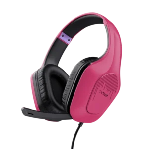 Trust 24992 GXT 415P Zirox rózsaszín mikrofonos gamer headset