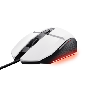 Trust GXT109W Felox vezetékes fehér gamer egér