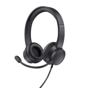 Trust Ayda PC vezetékes fekete headset