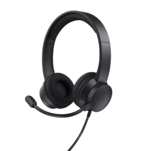 Trust Ayda USB-ENC PC vezetékes fekete headset