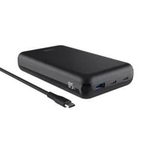 Trust 25240 Laro 20000mAh fekete laptop powerbank 100W USB-C